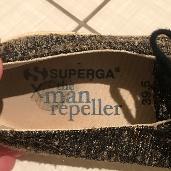 Limited edition Superga x Man Repeller sneakers - Picture 4 of 7